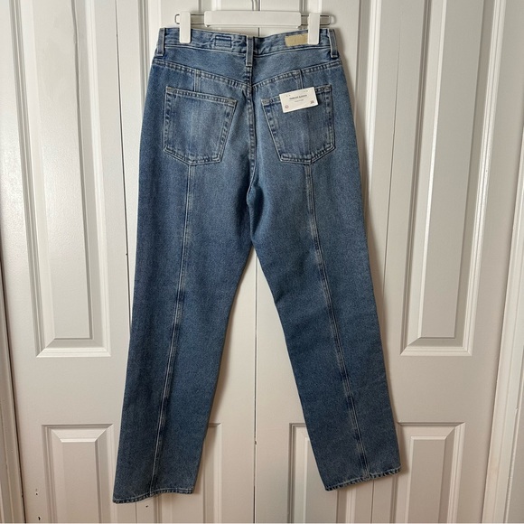 AG ALEXXIS PANELED Vintage Straight Size 28 Jeans Showroom - Picture 8 of 13